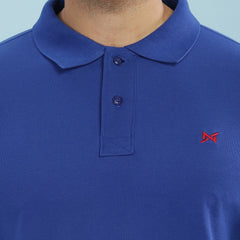 Force NXT Super Combed Cotton Mens Collared Polo Solid T-Shirt