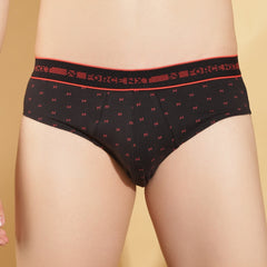 Super Combed Cotton Printed Mens Pack of 3 Brief