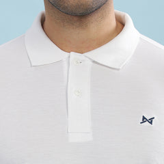 Force NXT Super Combed Cotton Mens Collared Polo Solid T-Shirt