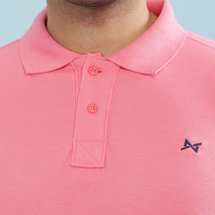 Force NXT Super Combed Cotton Mens Collared Polo Solid T-Shirt