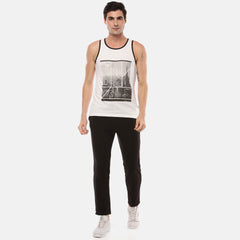 Force NXT Super Combed Cotton Mens Tank Top Printed Vest