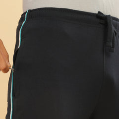 Force NXT Super Combed Cotton Mens Pack of 2 Solid Track Pant
