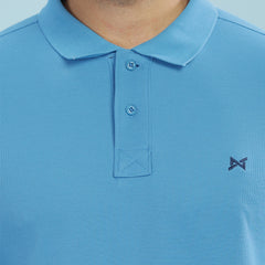 Force NXT Super Combed Cotton Mens Collared Polo Solid T-Shirt