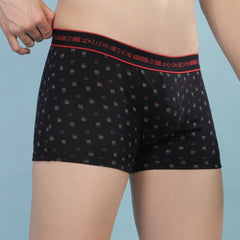 Super Combed Cotton Printed Mens Pack of 2 Trunk