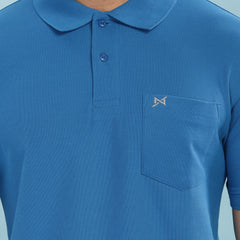 Force NXT Super Combed Cotton Mens Collared Polo Solid T-Shirt