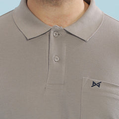 Force NXT Super Combed Cotton Mens Collared Polo Solid T-Shirt