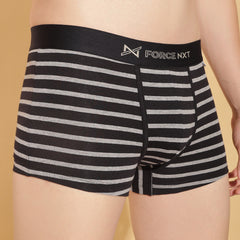 Super Combed Cotton Four Way Stretch Mens Pack of 2 Striped Trunk