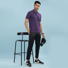 Force NXT Super Combed Cotton Mens Collared Polo Solid T-Shirt