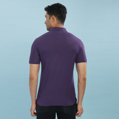 Force NXT Super Combed Cotton Mens Collared Polo Solid T-Shirt