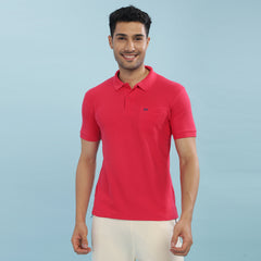 Force NXT Super Combed Cotton Mens Collared Polo Solid T-Shirt