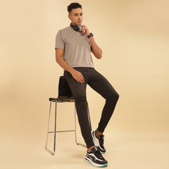 Force NXT Super Combed Cotton Mens Pack of 2 Solid Jogger