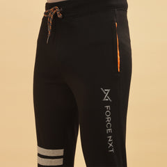 Force NXT Super Combed Cotton Mens Pack of 2 Solid Jogger