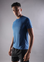 Anti Viral Anti Odour Cool Mens Round Neck Pack Of 2 Sports Printed T-Shirt