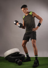 Anti Viral Anti Odour Cool Mens Sports Muscle T-Shirt