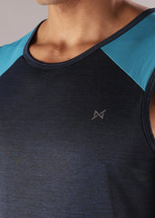 Anti Viral Anti Odour Cool Mens Pack Of 2 Sports Muscle T-Shirt