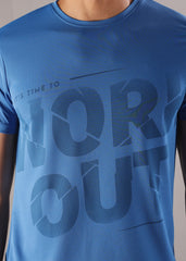 Anti Viral Anti Odour Cool Mens Round Neck Pack Of 2 Sports Printed T-Shirt