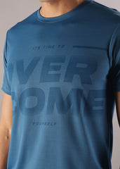 Anti Viral Anti Odour Cool Mens Round Neck Pack Of 2 Sports Printed T-Shirt