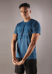 Anti Viral Anti Odour Cool Mens Round Neck Pack Of 2 Sports Printed T-Shirt