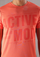 Anti Viral Anti Odour Cool Mens Round Neck Pack Of 2 Sports Printed T-Shirt