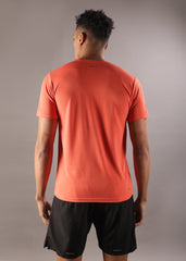 Anti Viral Anti Odour Cool Mens Round Neck Sports Printed T-Shirt