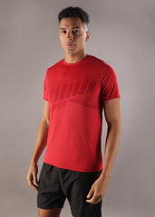 Anti Viral Anti Odour Cool Mens Round Neck Pack Of 2 Sports Printed T-Shirt