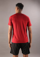 Anti Viral Anti Odour Cool Mens Round Neck Pack Of 2 Sports Printed T-Shirt