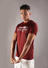 Anti Viral Anti Odour Cool Mens Round Neck Pack Of 2 Sports Printed T-Shirt