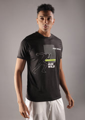 Anti Viral Anti Odour Cool Mens Round Neck Pack Of 2 Sports Printed T-Shirt
