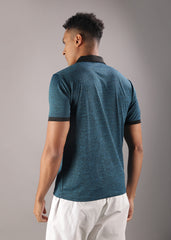 Anti Viral Anti Odour Cool Mens Collared Polo Sports Solid T-Shirt