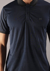 Anti Viral Anti Odour Cool Mens Collared Polo Sports Solid T-Shirt