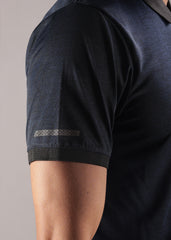 Anti Viral Anti Odour Cool Mens Collared Polo Sports Solid T-Shirt
