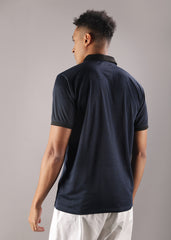 Anti Viral Anti Odour Cool Mens Collared Polo Sports Solid T-Shirt