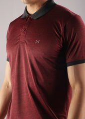 Anti Viral Anti Odour Cool Mens Collared Polo Sports Solid T-Shirt