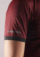 Anti Viral Anti Odour Cool Mens Collared Polo Sports Solid T-Shirt