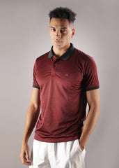 Anti Viral Anti Odour Cool Mens Collared Polo Sports Solid T-Shirt