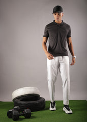 Anti Viral Anti Odour Cool Mens Pack of 2 Collared Polo Sports Solid T-Shirt