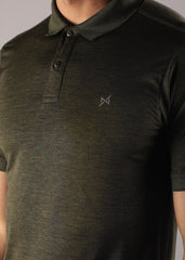 Anti Viral Anti Odour Cool Mens Collared Polo Sports Solid T-Shirt