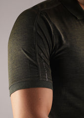 Anti Viral Anti Odour Cool Mens Collared Polo Sports Solid T-Shirt