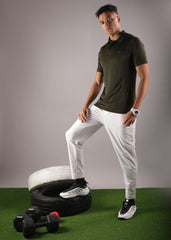 Anti Viral Anti Odour Cool Mens Pack of 2 Collared Polo Sports Solid T-Shirt