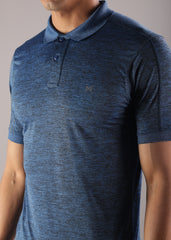 Anti Viral Anti Odour Cool Mens Collared Polo Sports Solid T-Shirt
