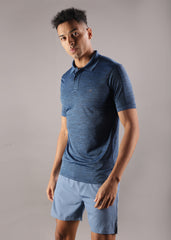 Anti Viral Anti Odour Cool Mens Collared Polo Sports Solid T-Shirt
