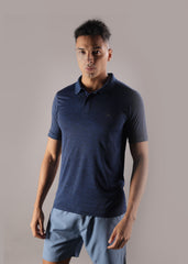 Anti Viral Anti Odour Cool Mens Collared Polo Sports Solid T-Shirt
