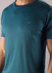 Anti Viral Anti Odour Cool Mens Round Neck Pack Of 2 Sports Printed T-Shirt