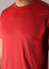 Anti Viral Anti Odour Cool Mens Round Neck Pack Of 2 Sports Printed T-Shirt