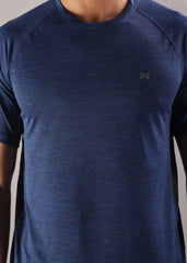 Anti Viral Anti Odour Cool Mens Round Neck Pack Of 2 Sports Printed T-Shirt