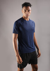 Anti Viral Anti Odour Cool Mens Round Neck Pack Of 2 Sports Printed T-Shirt