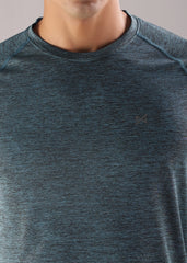 Anti Viral Anti Odour Cool Mens Round Neck Pack Of 2 Sports Printed T-Shirt
