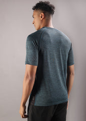 Anti Viral Anti Odour Cool Mens Round Neck Pack Of 2 Sports Printed T-Shirt
