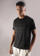 Anti Viral Anti Odour Cool Mens Round Neck Pack Of 2 Sports Printed T-Shirt