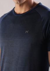 Anti Viral Anti Odour Cool Mens Round Neck Pack Of 2 Sports Printed T-Shirt